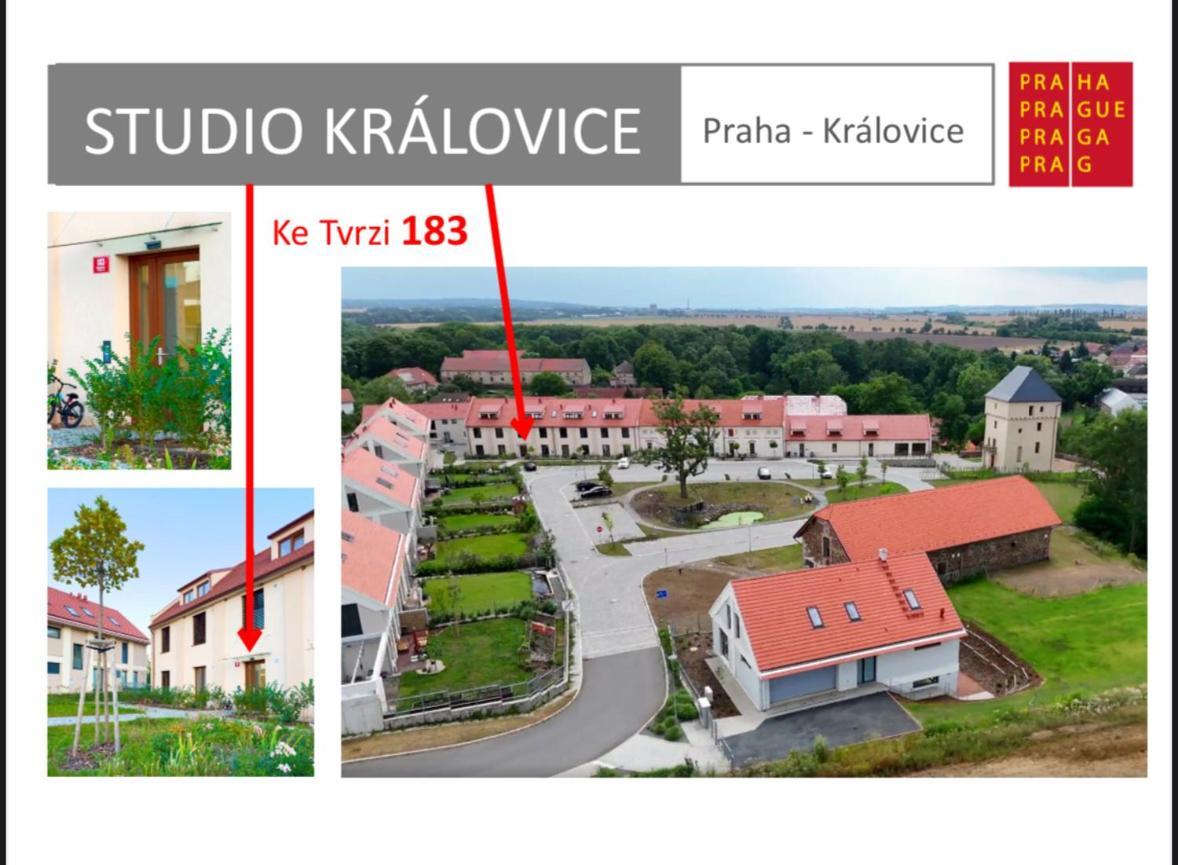 Studio Kralovice Apartment Praga Exterior foto